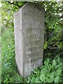 Old Milestone by Smithy House, South Balluderon, Tealing parish in DD3 0QZ