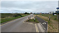 Traffic calming and cycle facility on Jack Maynard Road, Calshot Spit in SO45 1BR