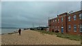 Beach alongside Houston House, Calshot Spit in SO45 1BR