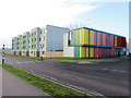 Colourful buildings, University of Essex in CO4 3ZH