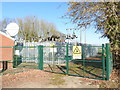 Hardingham electricity substation in NR9 4AE