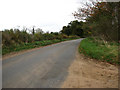 Looking east on Litcham Road, approaching Dunfer Hole in NR20 4HQ