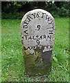 Old Milestone by the B4337, Llanrhystud in SY23 5BF