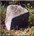 Old Milestone by the A91, west of Carnbo, Fossoway parish in KY13 0PA
