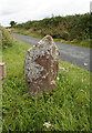 Old Guide Stone north of Chipshop, Lamerton parish in PL19 8NT
