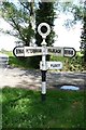 Old Direction Sign - Signpost by the B1168, Fen Road, Holbeach parish in PE12 8QH