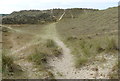 Norfolk Coast Path in the Winterton Dunes National Nature Reserve in NR29 4BQ