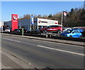 Vauxhall dealership in the south of Merthyr Tydfil in CF48 4TU