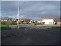 Barassie Drive entrance to Dunnikier Housing Estate in Kirkcaldy