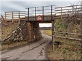Low Railway Bridge at Ardmore Road in IV19 1LB