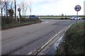 Road Junction at East Parley in BH23 6EW