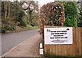 Protect the Tas Valley (sign) in NR14 8NY