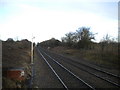 Railway north west of Haddenham & Thame Parkway in HP17 8AW