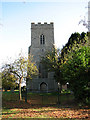 The tower of St Mary Magdalene's church in Old Beetley in NR20 4DE