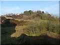 Former quarry at Mow Cop in ST7 3NU