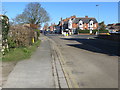 Alford Road (A1111) leading into High Street (A52) at Sutton on Sea in LN12 2HN