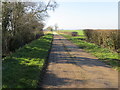 Old Mill Lane (track) in Grimoldby in Manby