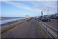 Rossall Promenade towards Fleetwood in FY5 1LQ
