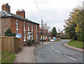Phone box and postbox at Dymock in GL18 2AZ