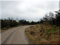 Forestry road leading down to Invercarron in IV24 3BN