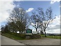 Signage at Werneth Low Golf Club in SK14 3AE