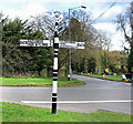 Bucks County Signpost at Potter's Cross in HP10 8AR