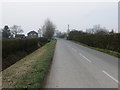 Sea Road approaching Anderby in Anderby