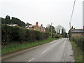 Road out of Kelsall on a wet March day in CW6 0PY