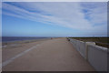 Promenade towards Rossall Point in FY7 8QJ