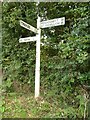Direction Sign - Signpost in St Teath parish in PL30 3LJ