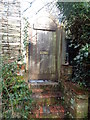 Gate to The Old Bakehouse on Tandy's Lane in DY10 4NJ