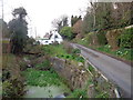 Disused mill race and house, Egg Lane, Drayton  in DY9 0DG
