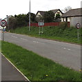 Start of the 30 zone on Cardigan Road, Haverfordwest in SA62 4FE
