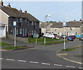 One-way signs, Haven Drive, Hakin, Milford Haven in SA73 3SA