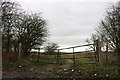 Field entrance on Bury Lane, Harwell in OX11 0PH