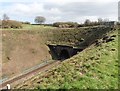 Rail tunnel portal, west of Crewkerne station in TA18 8PD