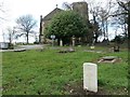 Commonwealth war grave in Alverthorpe churchyard [1] in WF2 0BE