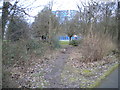 Footpath through Kenrick Park, West Bromwich (1) in B70 6LN