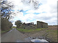 Tumbledown building near Valley Farm, Palgrave in IP22 1BJ