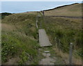 Steps along the Cleveland Way in TS13 4UX