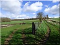 Farmland and track, Ludgershall in SP11 9DN