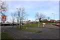 Roundabout on Hatterill, Laindon in Lee Chapel North Ward