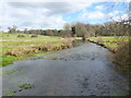 The Sherborne Brook from the bridge north of Sherborne in GL54 3DH