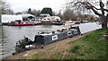 Looking across the Thames at Laleham in KT16 8PZ