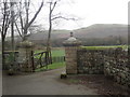 Gateway to the Peniarth Estate, near Llanegryn in LL36 9TY