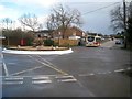 Point Clear: Roundabout at the entrance to The Orchards Holiday Park in CO16 8NN