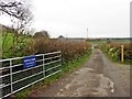 Track to Guphill Farm in EX36 3NZ