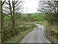 Twisty lane, Chisworth in Chisworth