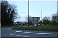 Roundabout on Bristol Road, Cirencester in GL7 1ET