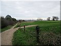 Bridleway through Worthing Golf Course  in BN14 0AN